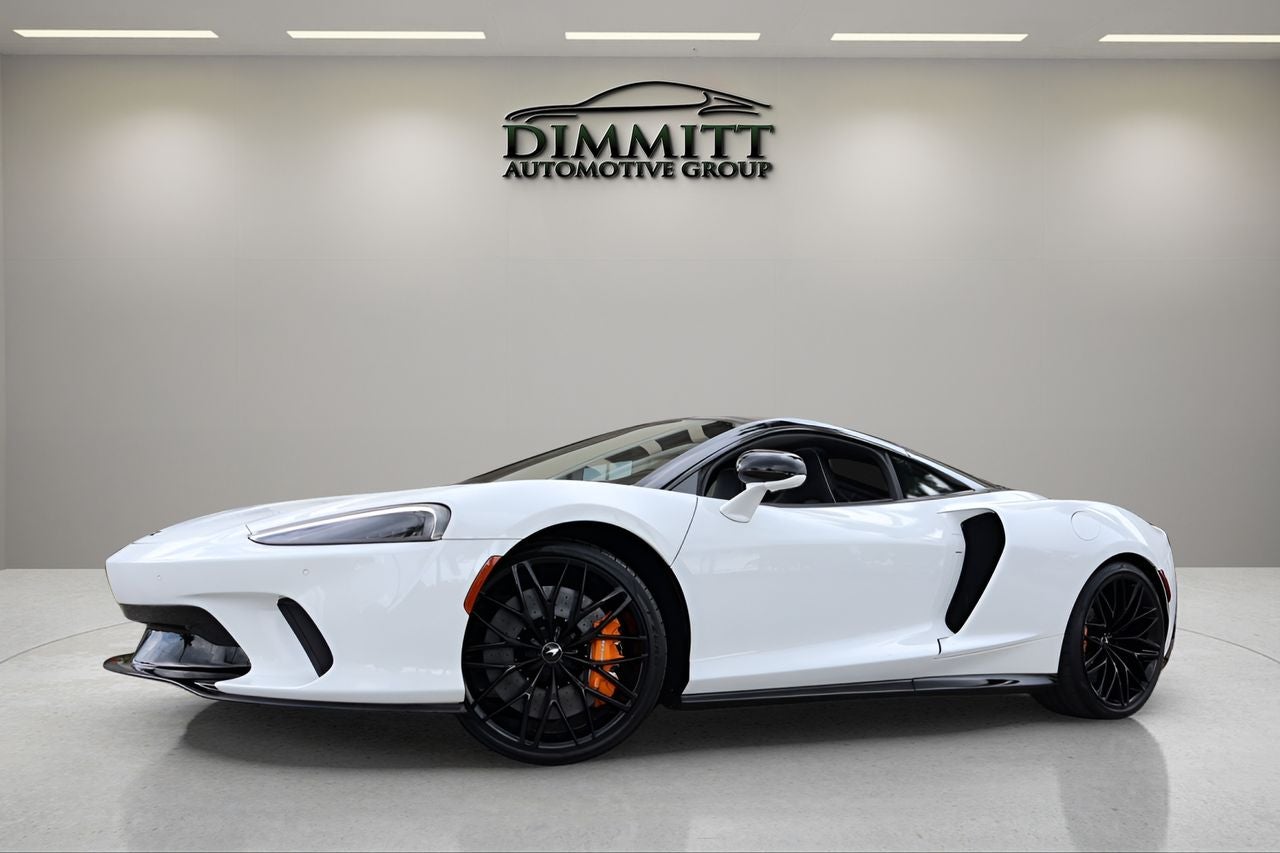 2023 McLaren GT Base in White — front three-quarter view