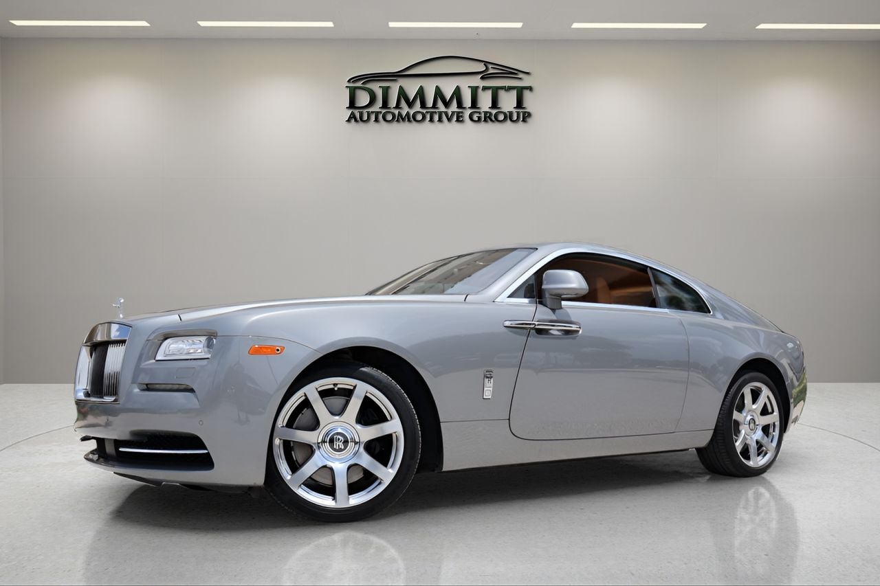 2016 Rolls-Royce Wraith in Gray — front three-quarter view