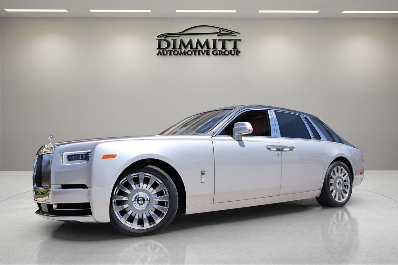 2020 Rolls-Royce Phantom in Silver — front three-quarter view