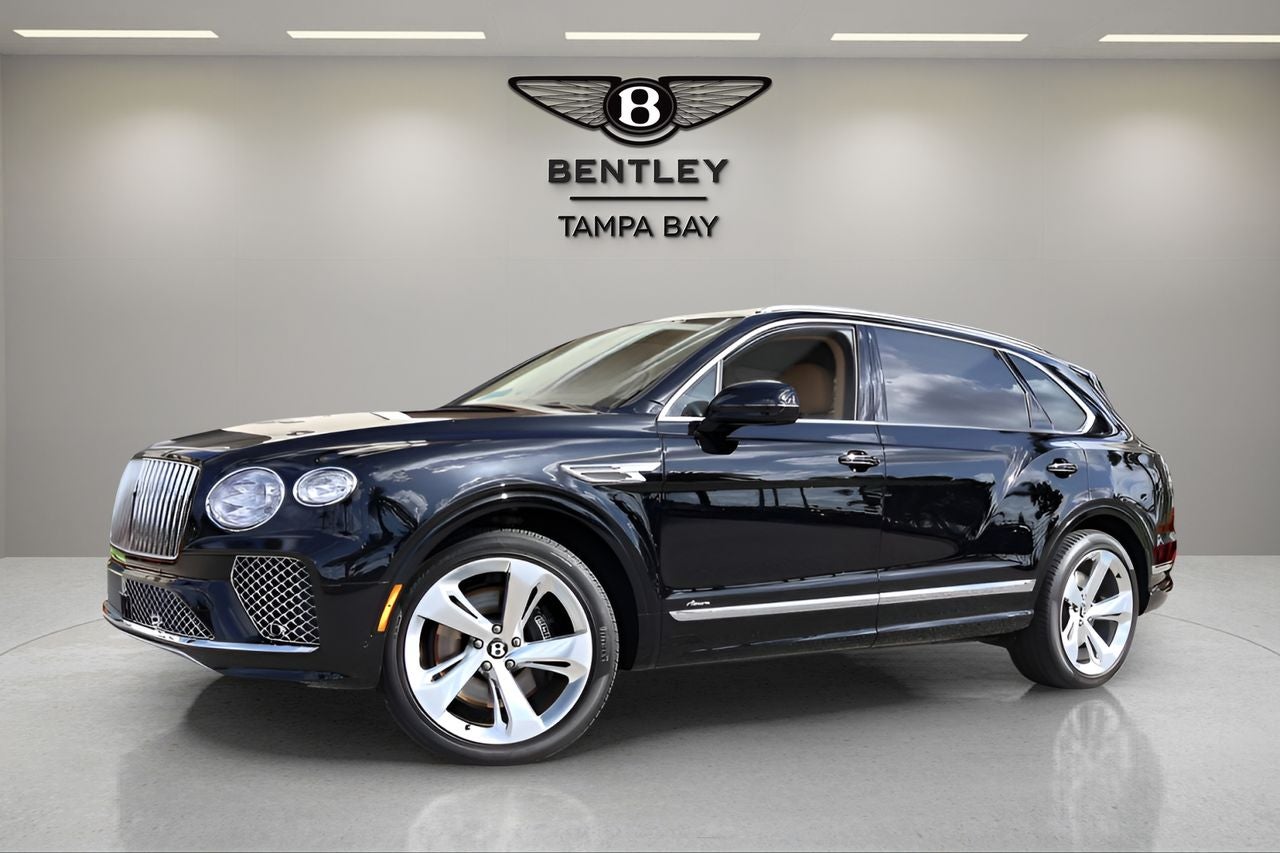 2024 Bentley Bentayga EWB Base in Beluga — front three-quarter view