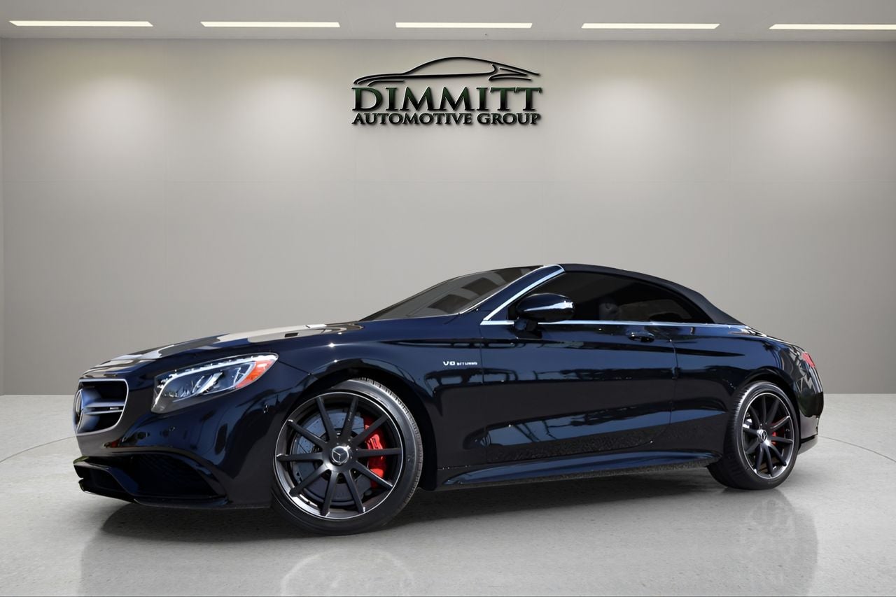 2017 Mercedes-Benz S-Class S 63 AMG 4MATIC in Black — front three-quarter view